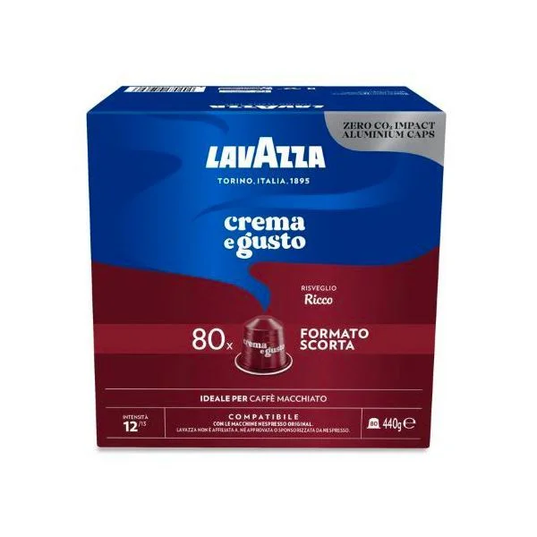 Lavazza Crema e Gusto RICCO 80 kapsula NESPRESSO