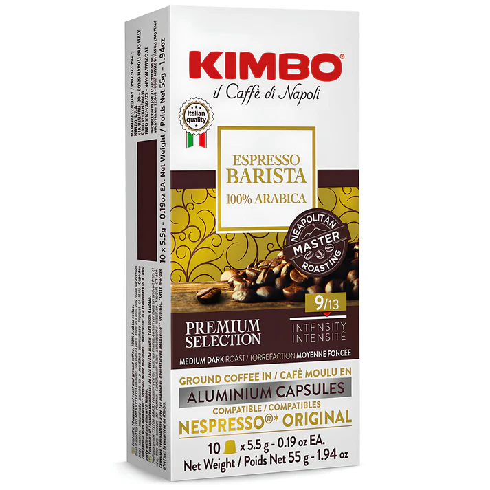 Kimbo Espresso Barista Nespresso Kompatibilne 10 kapsula