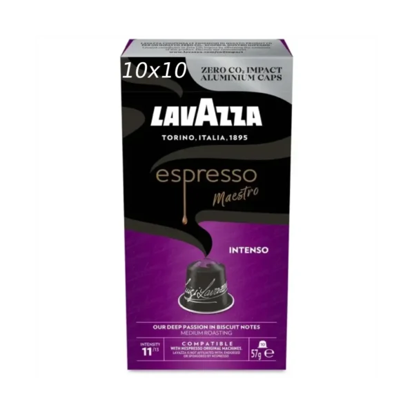Lavazza Maestro Intenso Nespresso Kompatibilne 10x10 kapsula