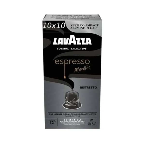 Lavazza Maestro Ristretto Nespresso Kompatibilne 10x10 kapsula