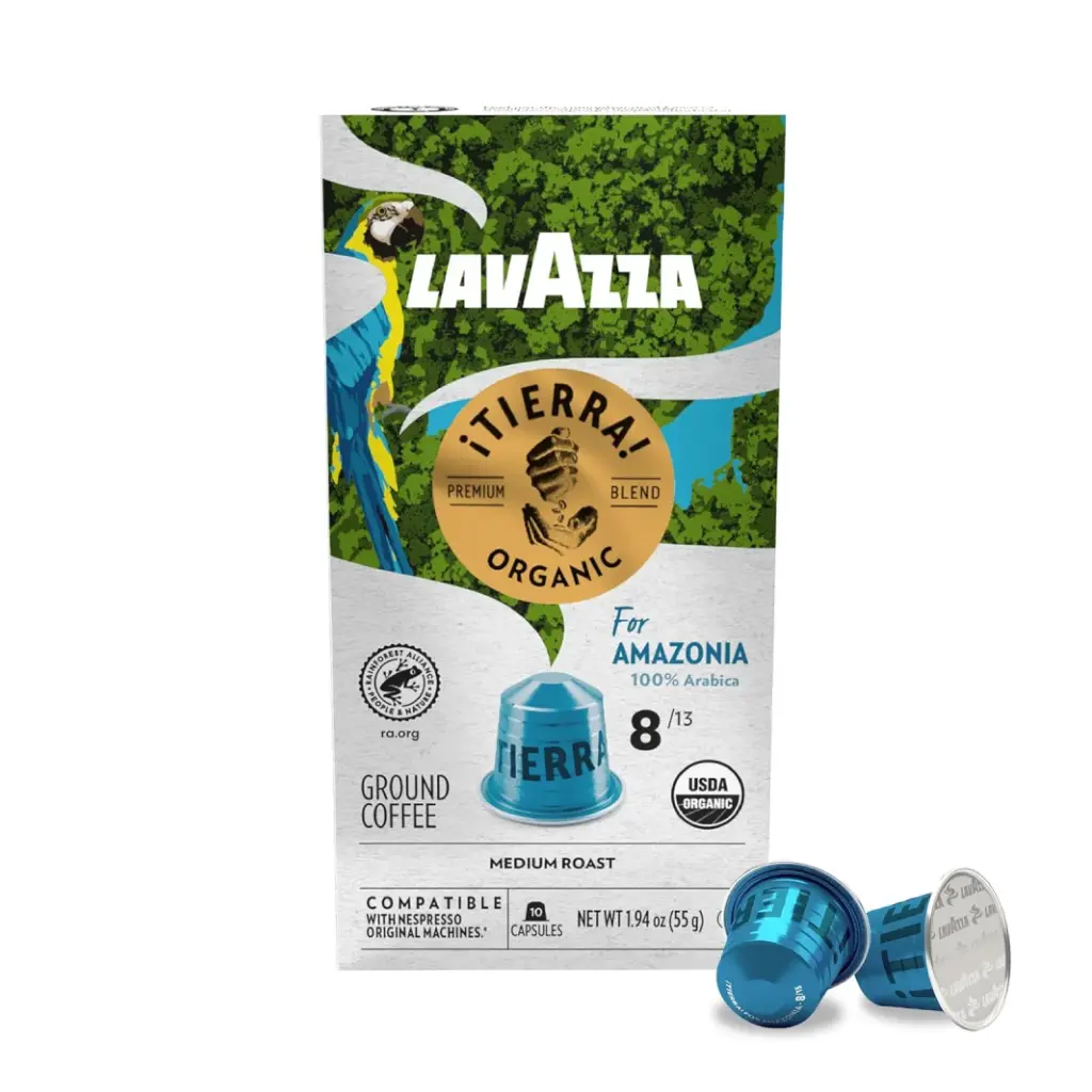 Lavazza Tierra Amazonia Nespresso Kompatibilne 10 kapsula
