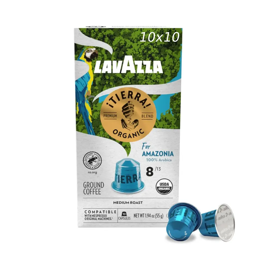 Lavazza Tierra Amazonia Nespresso Kompatibilne 10x10 kapsula